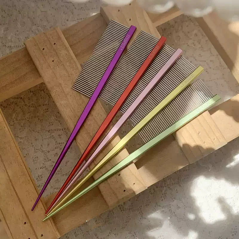 Fandszms | Pet Hair Demarcation Comb for Grooming, Styling, and Sectioning