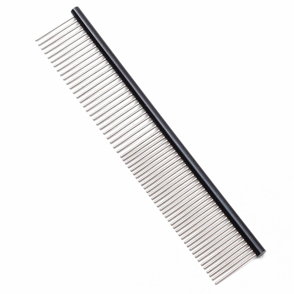 Fandszms | Stainless Steel Pet Grooming Comb for Dog and Cat Shedding Removal