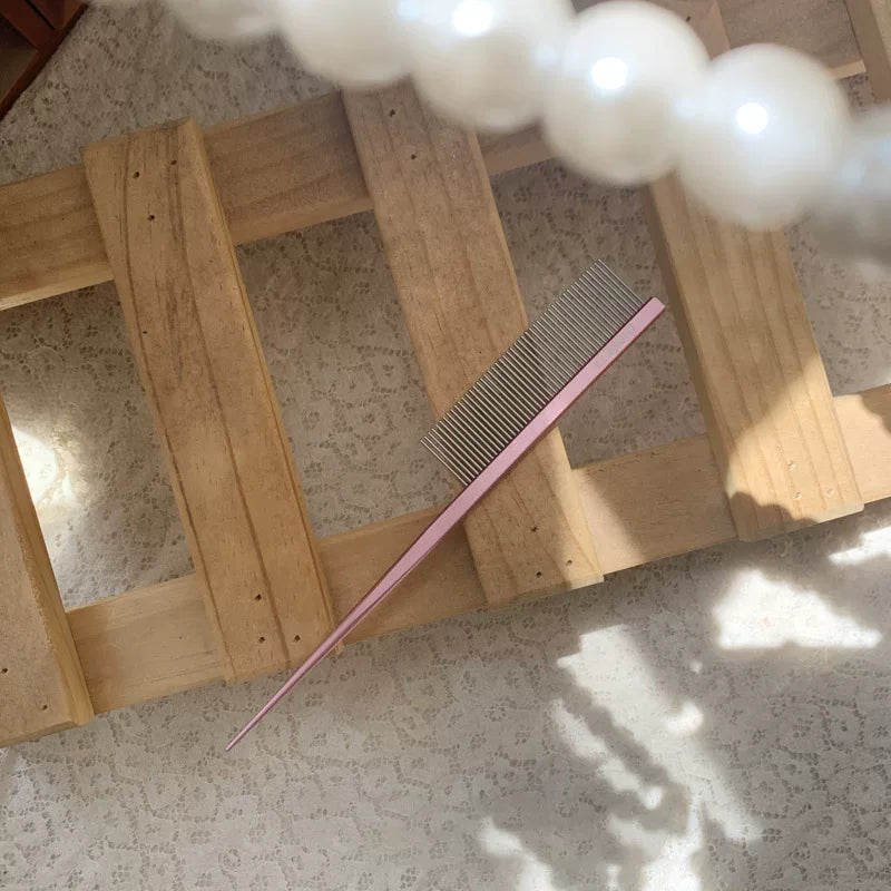 Fandszms | Pet Hair Demarcation Comb for Grooming, Styling, and Sectioning