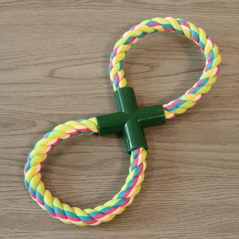 Fandszms | Cotton Rope Dog Toys with Vegetable and Fruit Design for Small Dogs