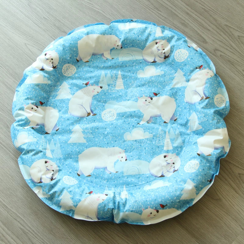 Fandszms | Summer Cooling Pet Pad with Neck Support for Dogs and Cats