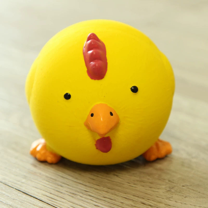 Fandszms | Puppy Squeaky Chew Toy Made of Natural Latex for Daily Play