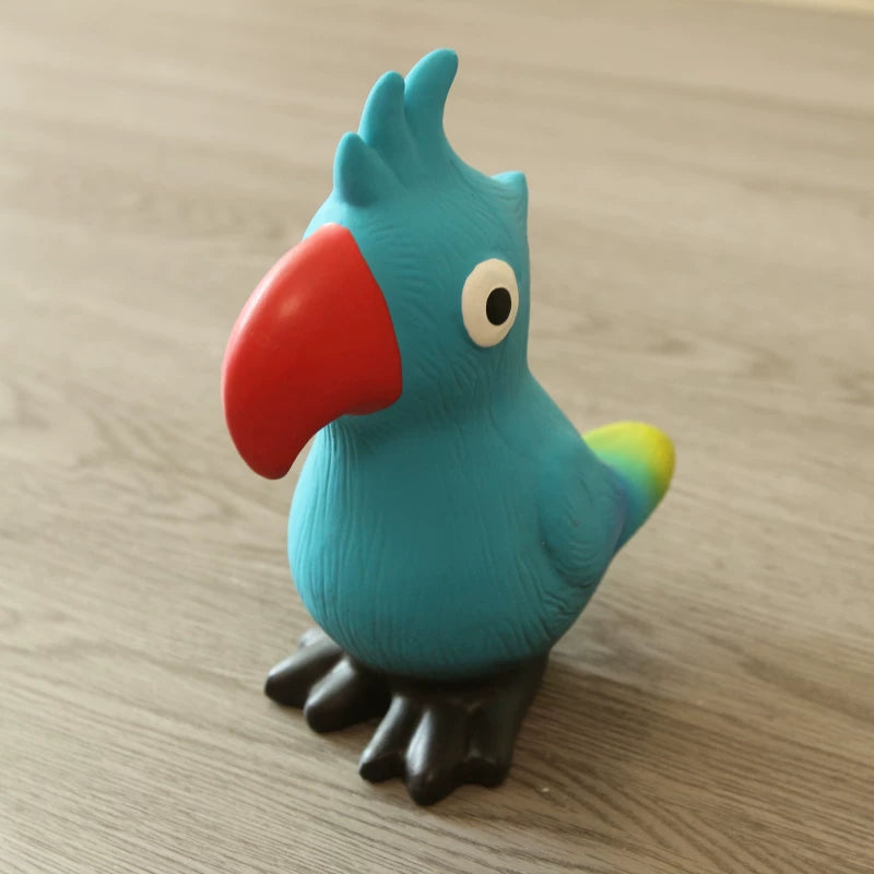 Fandszms | Puppy Squeaky Chew Toy Made of Natural Latex for Daily Play