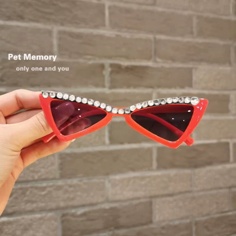 Fandszms | Windproof Pet Sunglasses Goggles for Small Dogs Outdoor Use