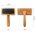 Fandszms | Wooden Handle Needle Comb for Dog and Cat Grooming Detangling