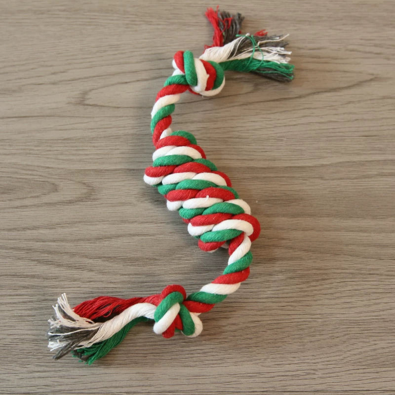 Fandszms | Cotton Rope Dog Toys with Vegetable and Fruit Design for Small Dogs