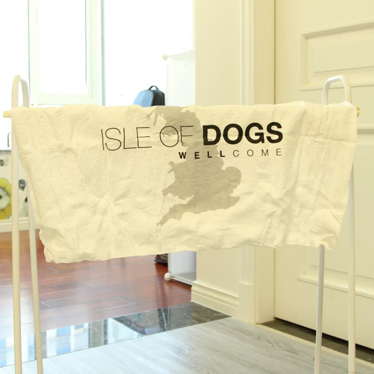 Fandszms | Portable Dog Drying Towel for Bath, Travel, and Outdoor Use