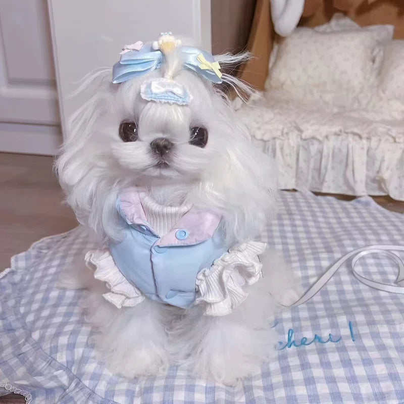 Fandszms | Extra Small Dog Winter Vest Jacket for Daily Wear