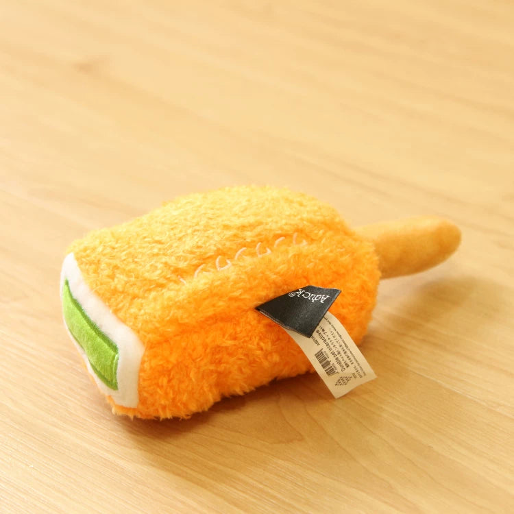 Fandszms | Plush Squeaky Dog Toys with Afternoon Tea Style for Small Dogs