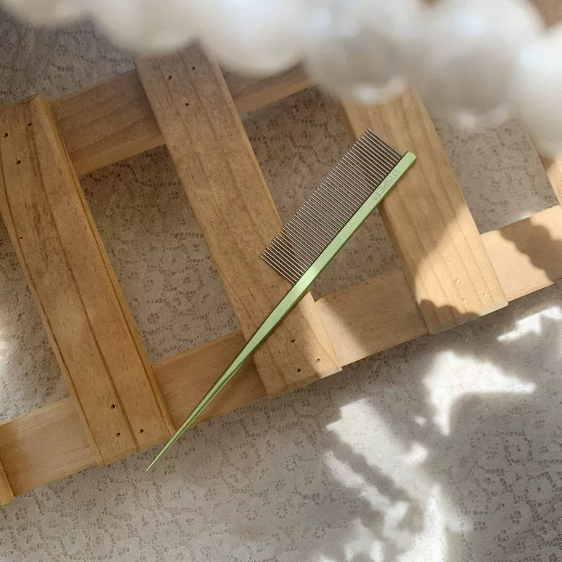 Fandszms | Pet Hair Demarcation Comb for Grooming, Styling, and Sectioning