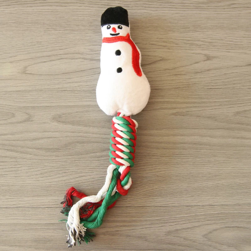 Fandszms | Cotton Rope Dog Toys with Vegetable and Fruit Design for Small Dogs