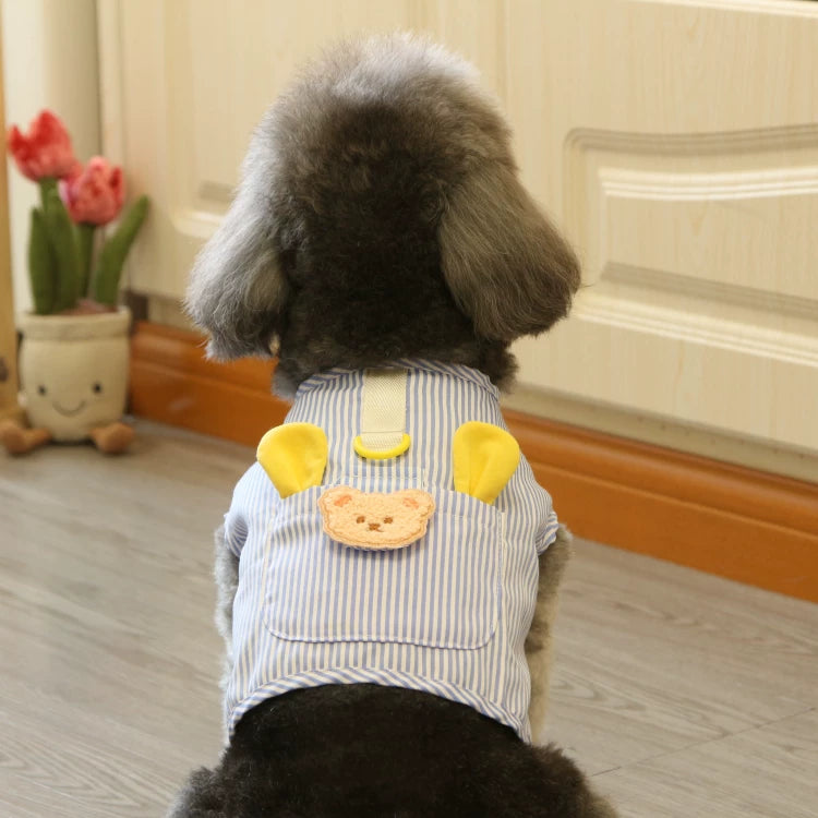 Fandszms | Vest Style Pet Harness and Leash Set for Small Dogs and Cats