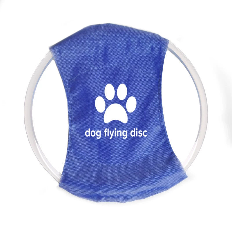 Fandszms | LED Light-Up Dog Frisbee for Night Play and Outdoor Training