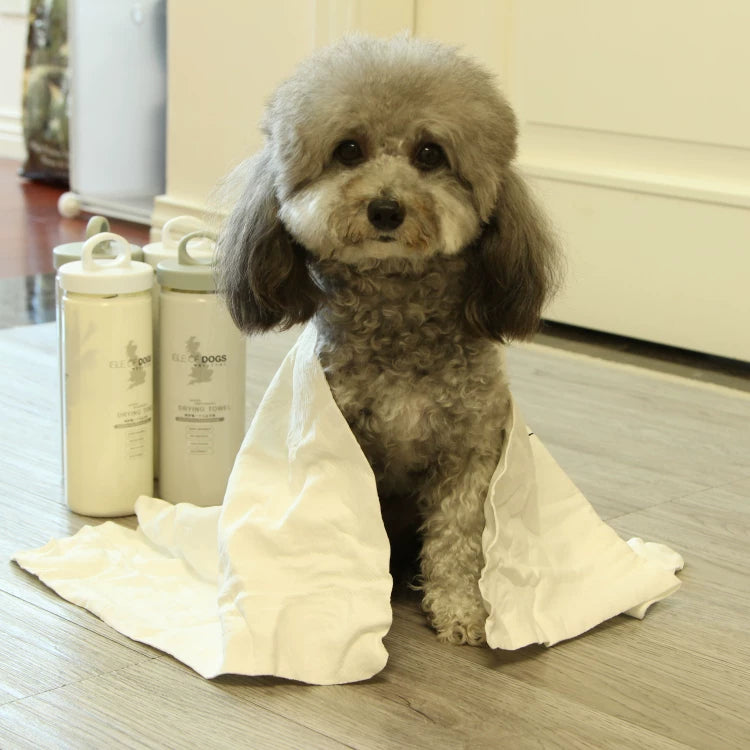 Fandszms | Portable Dog Drying Towel for Bath, Travel, and Outdoor Use