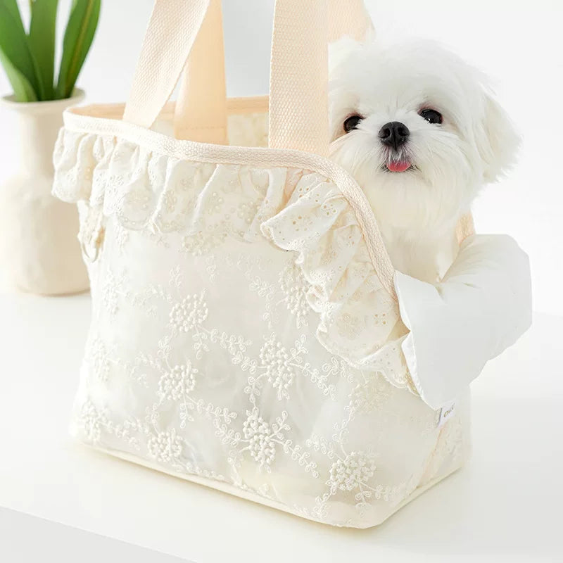 Fandszms | Portable Dog Outing Backpack for Small Pet Carrying