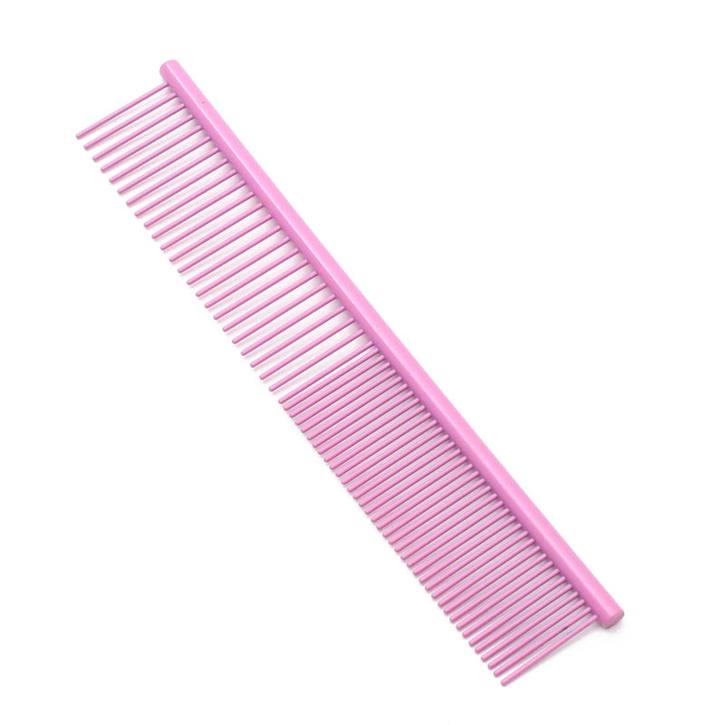 Fandszms | Stainless Steel Pet Grooming Comb for Dog and Cat Shedding Removal