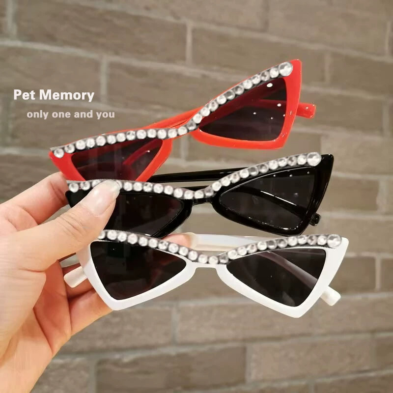 Fandszms | Windproof Pet Sunglasses Goggles for Small Dogs Outdoor Use