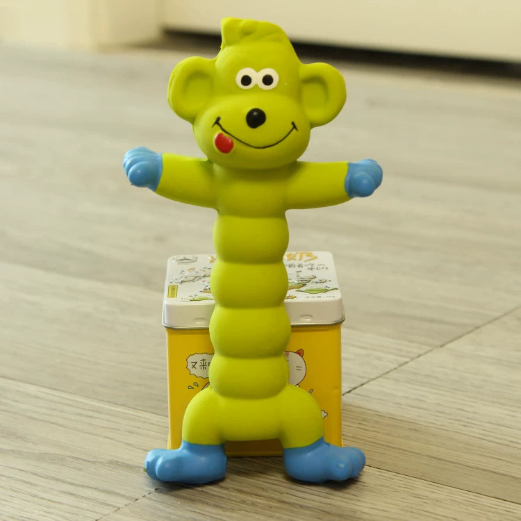 Fandszms | Puppy Squeaky Chew Toy Made of Natural Latex for Daily Play