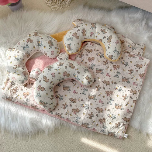 Fandszms | Soft Pet Pillow for Puppies and Small Pets Indoor Sleep