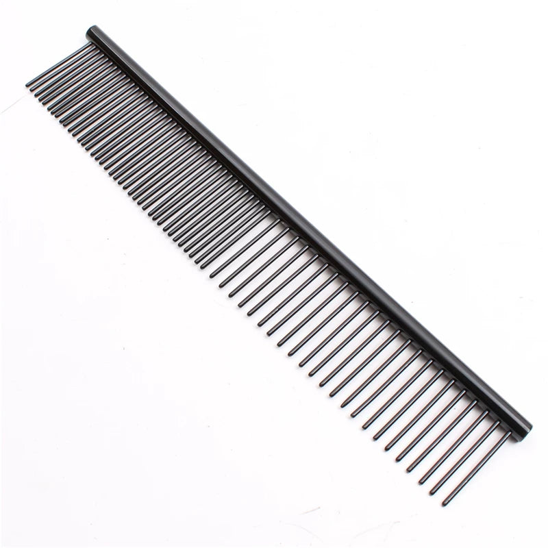 Fandszms | Stainless Steel Pet Grooming Comb for Dog and Cat Shedding Removal