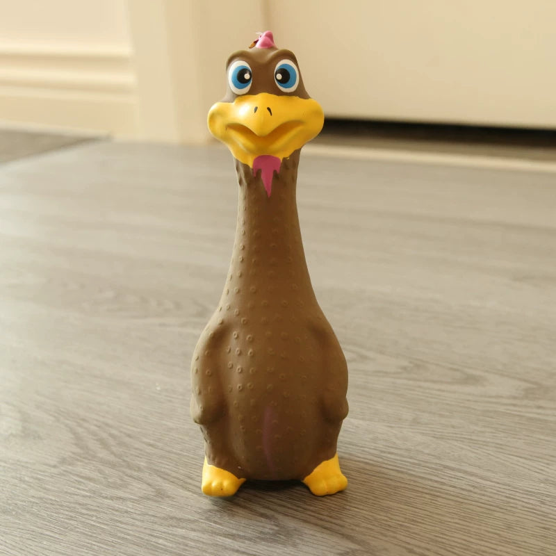 Fandszms | Puppy Squeaky Chew Toy Made of Natural Latex for Daily Play