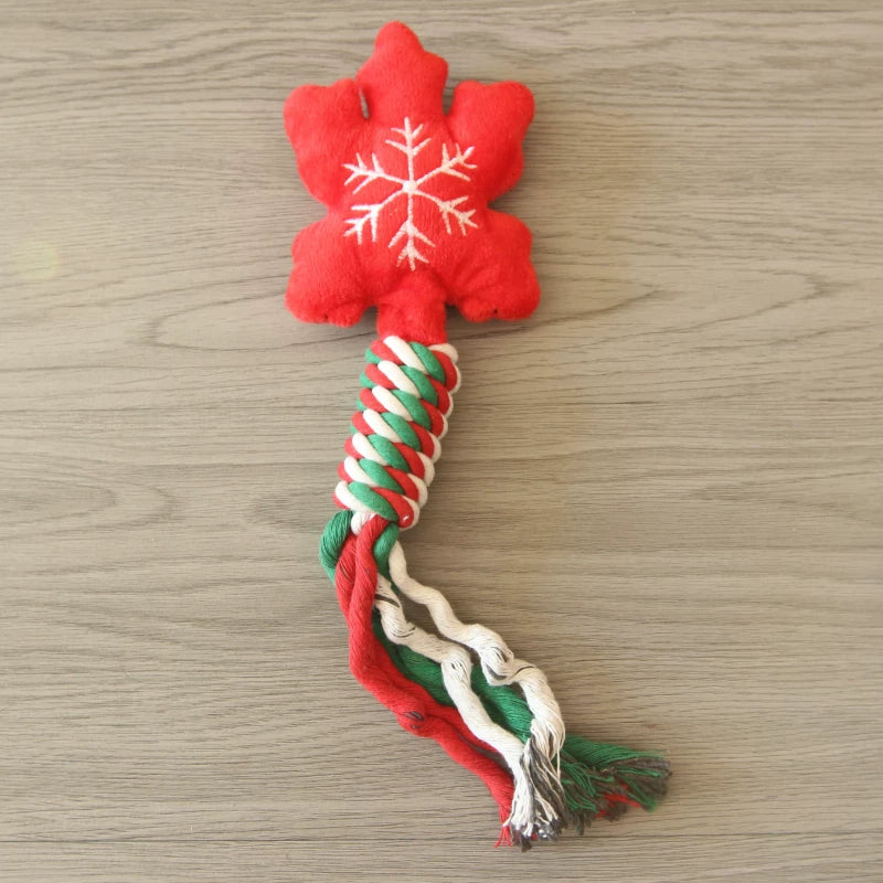 Fandszms | Cotton Rope Dog Toys with Vegetable and Fruit Design for Small Dogs