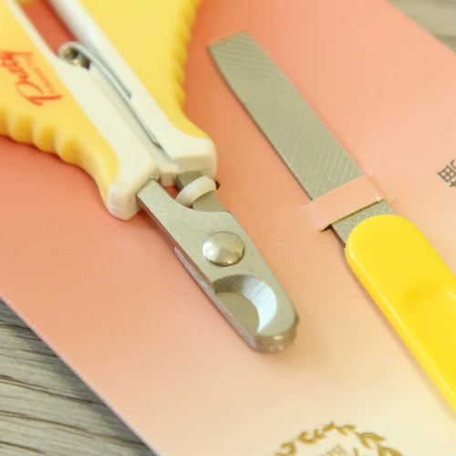 Fandszms | Pet Nail Trimmer for Cats and Small Pets Grooming Care Set