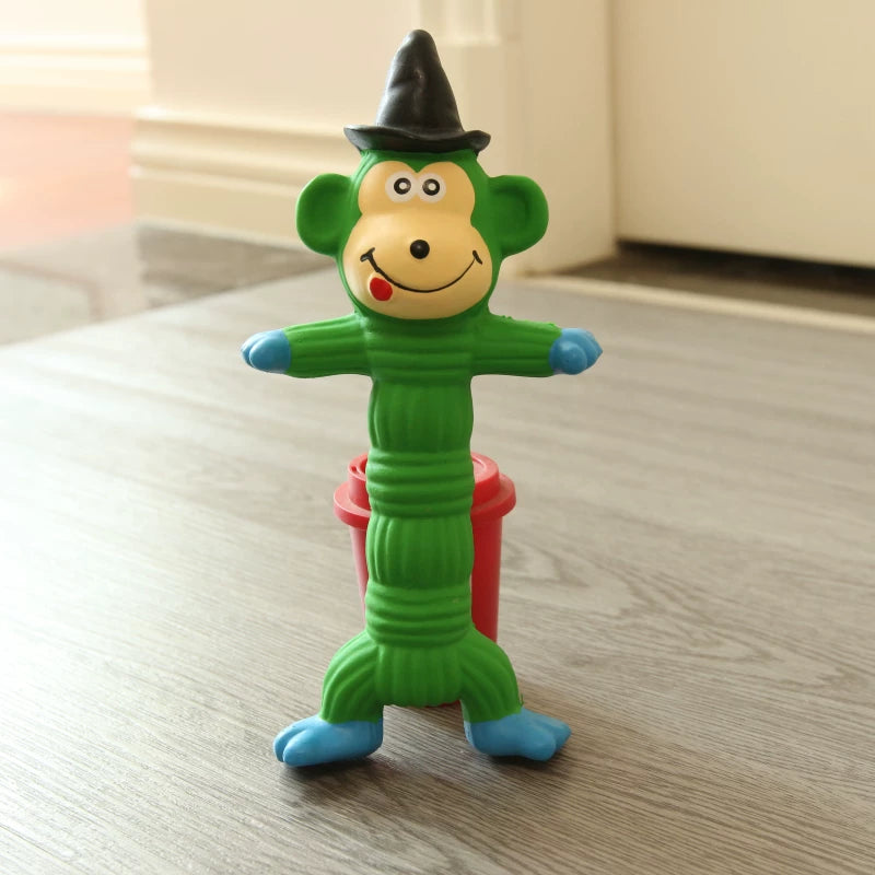 Fandszms | Puppy Squeaky Chew Toy Made of Natural Latex for Daily Play