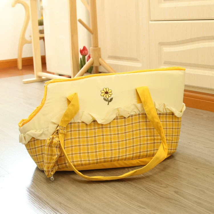 Fandszms | Portable Pet Backpack for Cats and Small Puppies Outdoor Carry