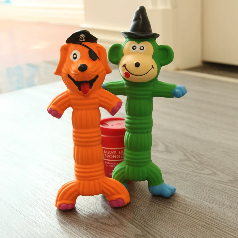 Fandszms | Puppy Squeaky Chew Toy Made of Natural Latex for Daily Play