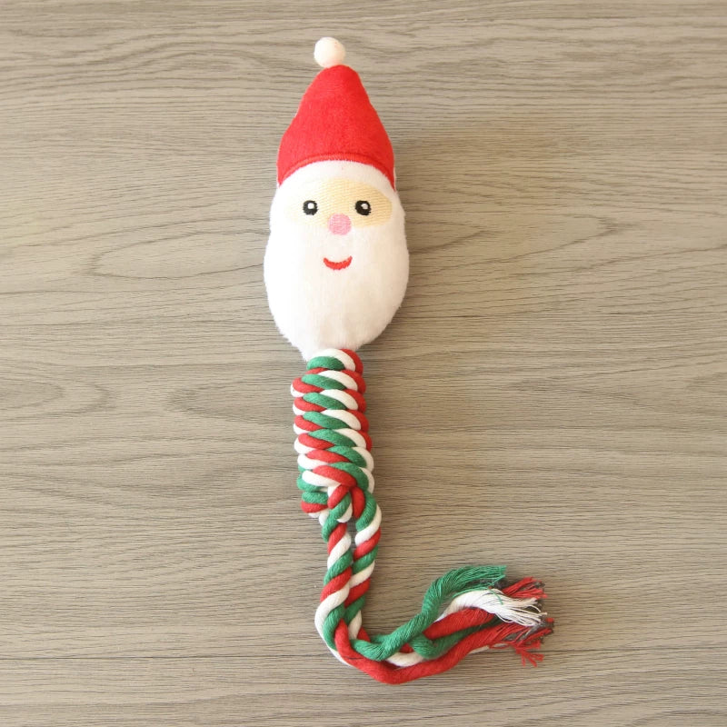 Fandszms | Cotton Rope Dog Toys with Vegetable and Fruit Design for Small Dogs