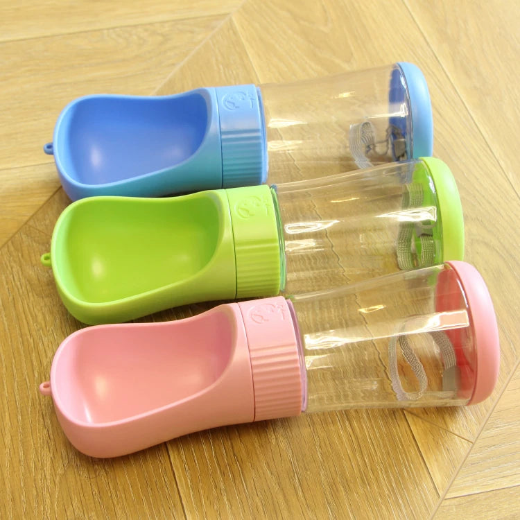 Fandszms | Dog Travel Water Cup and Puppy Drinking Bottle for Outdoor Use