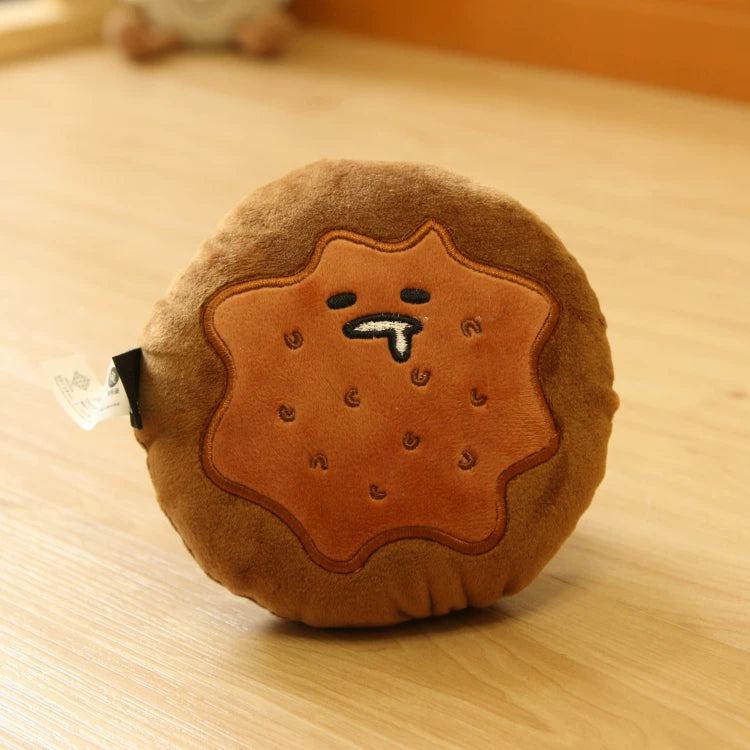 Fandszms | Plush Squeaky Dog Toys with Afternoon Tea Style for Small Dogs