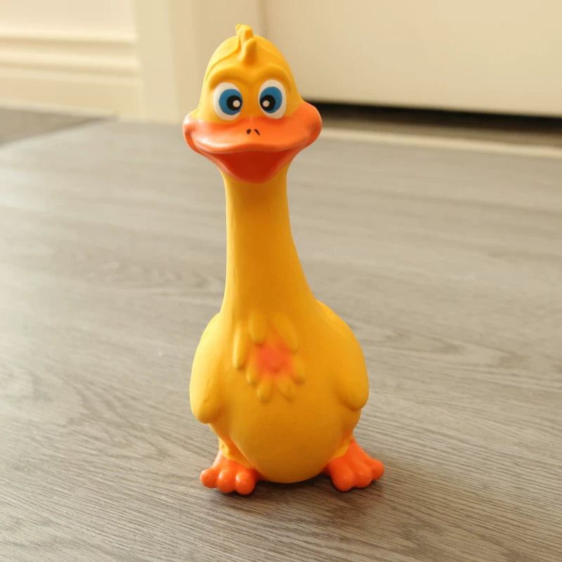 Fandszms | Puppy Squeaky Chew Toy Made of Natural Latex for Daily Play