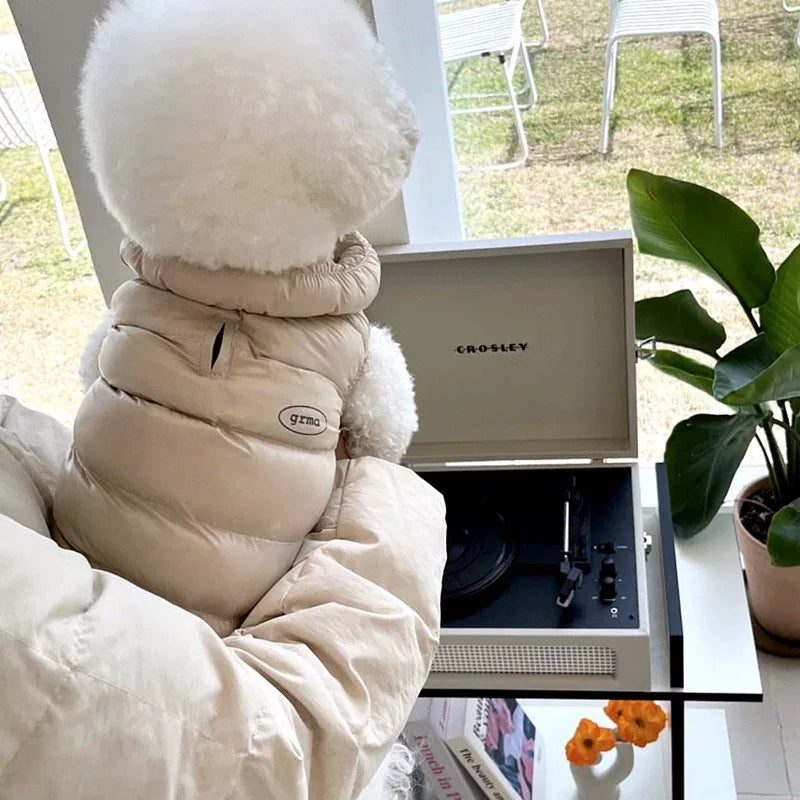 Fandszms | Winter Warm Cotton Coat for Puppies and Extra Small Dogs