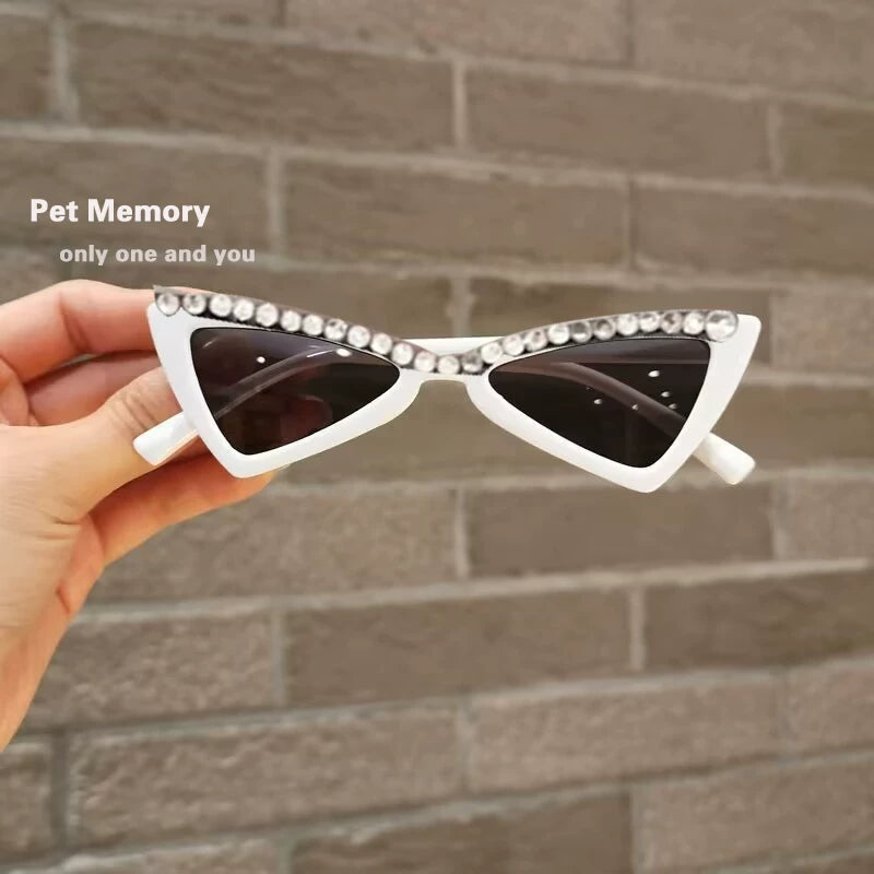 Fandszms | Windproof Pet Sunglasses Goggles for Small Dogs Outdoor Use